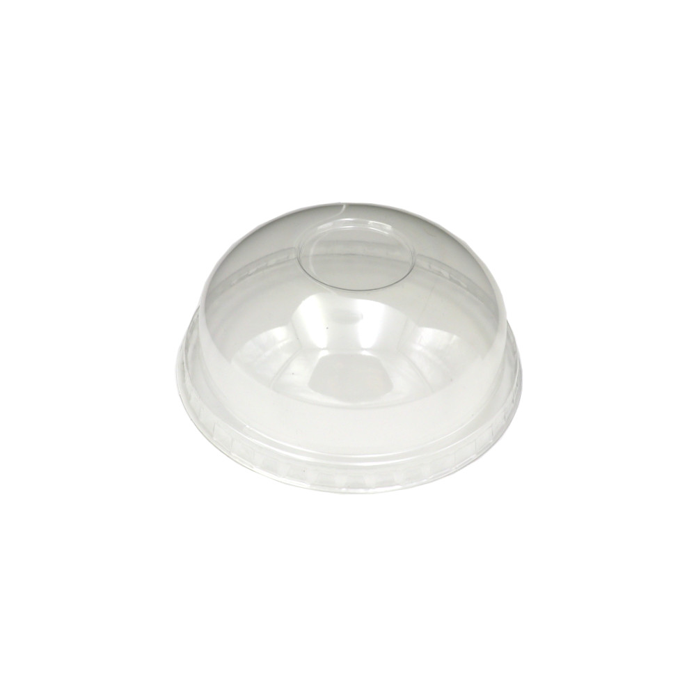 Domdeckel f. Clear Cup rPET ø 95mm ohne Loch a 50 St.