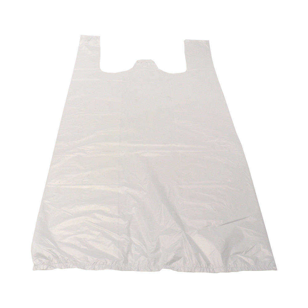 Hemdchen-Tragetaschen weiß 30+20x60 cm a 50 St.
