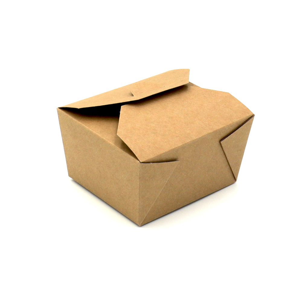 China-Box/Foodcase Karton braun ca. 750 ml a 50 St.
