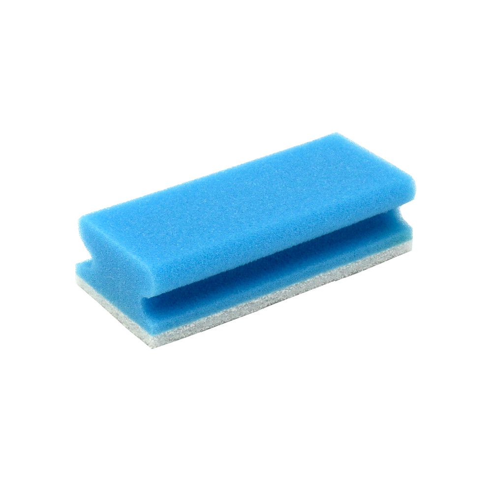 Putzschwamm blau/weiß kratzfrei 15x7x4,5cm 10 St.