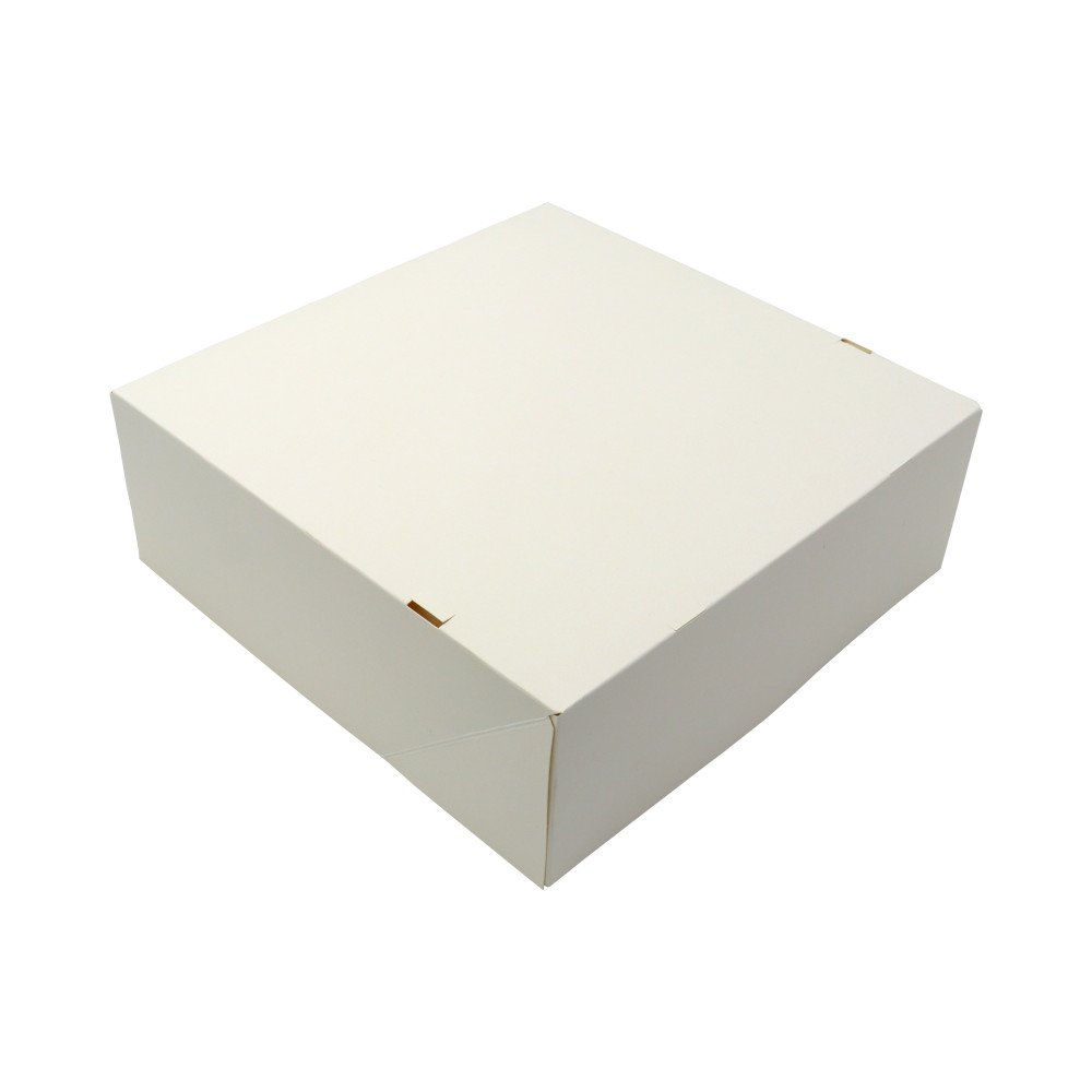 Tortenkarton aus Pappe weiß 32x32x11 cm a 60 St.