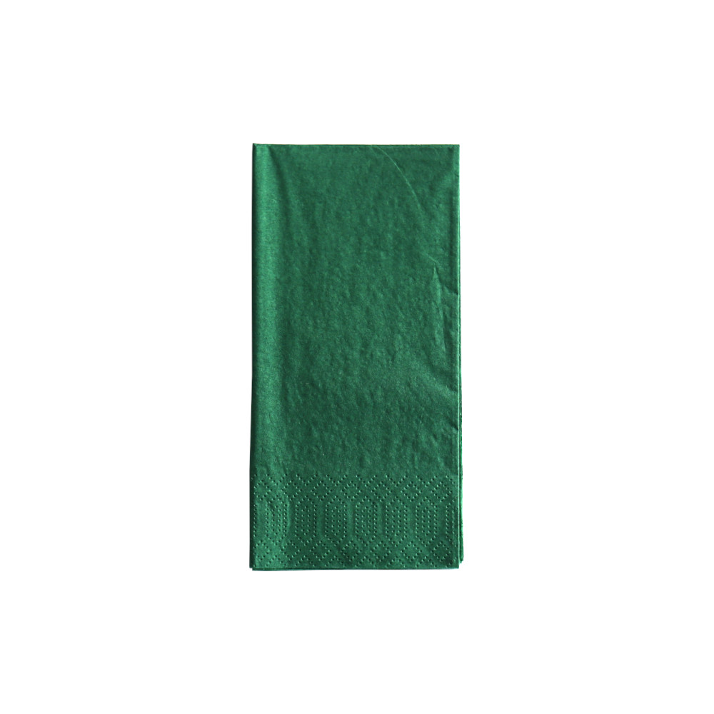 Zellstoffservietten Duni 33x33 cm 3lg. jägergrün 1/8 a 250 St.